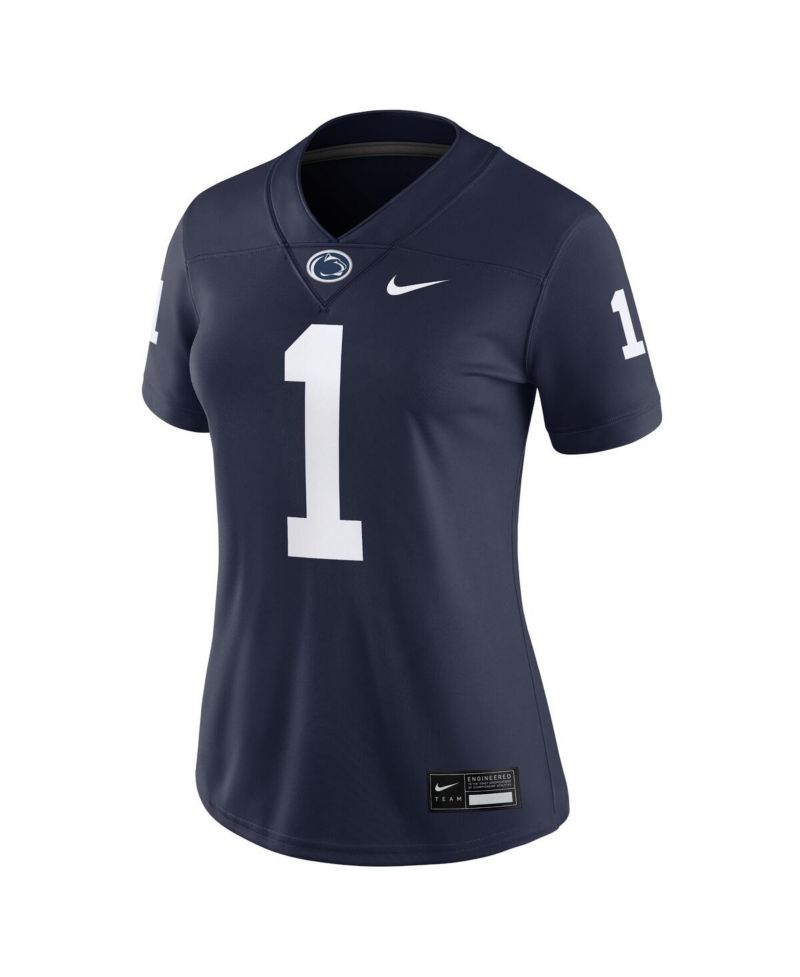 Women's 1 Navy Penn State Nittany Lions Game Jersey