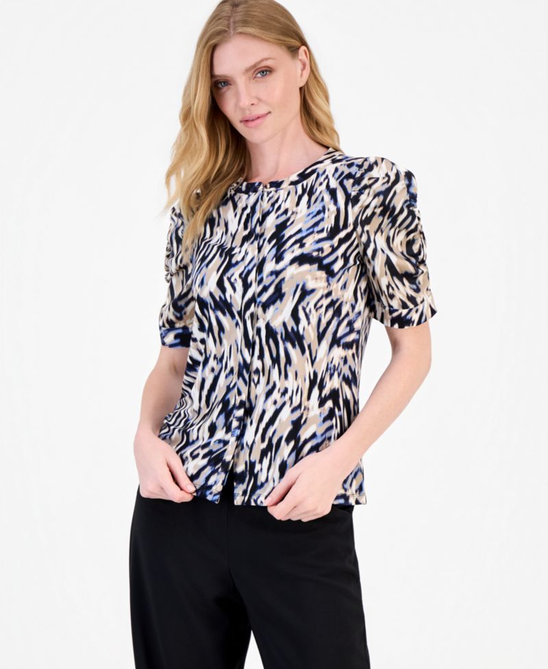 Women's Puff-Sleeve Blouse