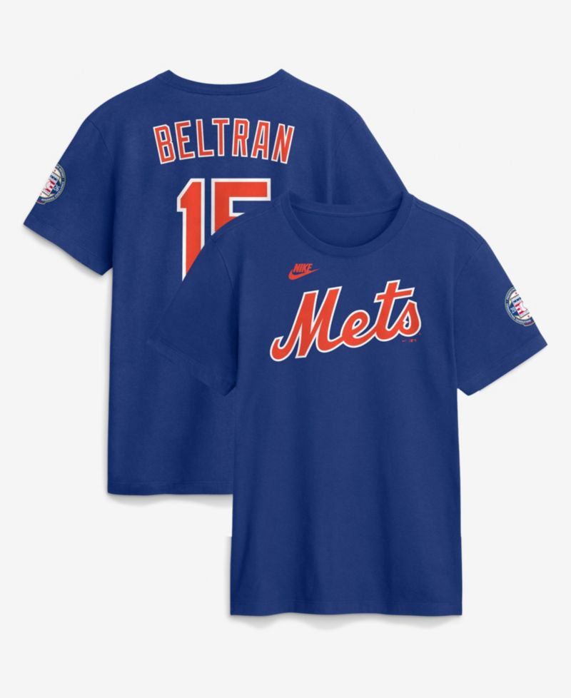 Men's Carlos Beltran Royal New York Mets National Baseball Hall of Fame Class of 2026 Name & Number T-Shirt