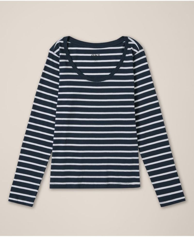 Organic Cotton Softspun Long Sleeve Scoop Neck Tee