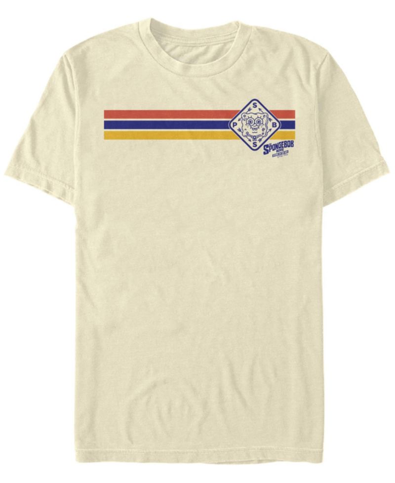 Men's Spongey Stripes Short Sleeve Crew T-shirt