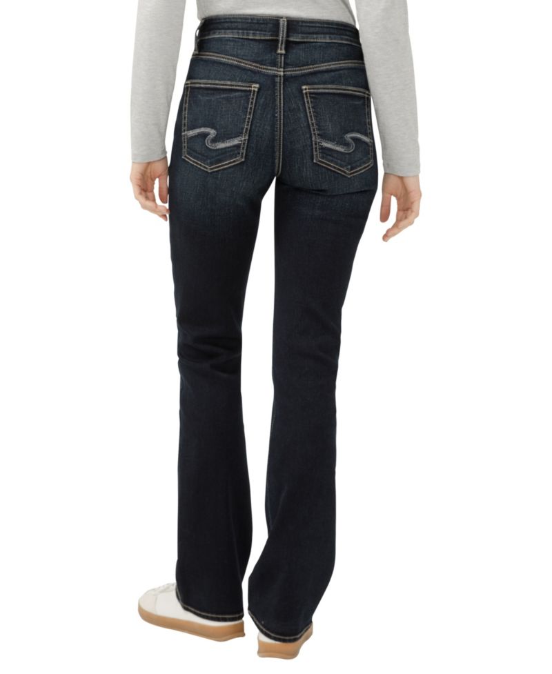 Women's Avery High Rise Curvy Fit Slim Bootcut Jeans