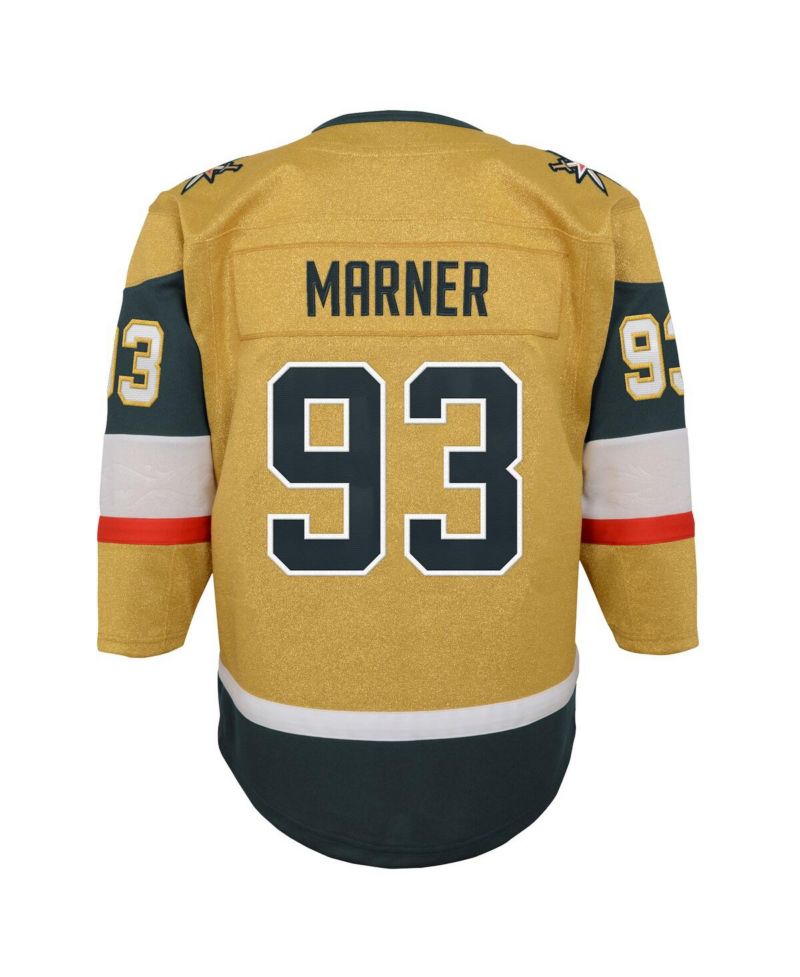 Big Boys and Girls Mitch Marner Gold Vegas Golden Knights Premier Player Jersey