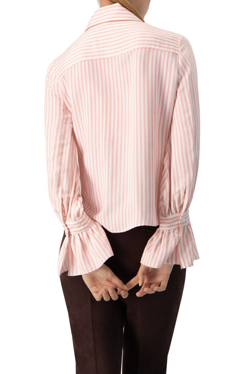 Women's Long Sleeve Striped Shirt