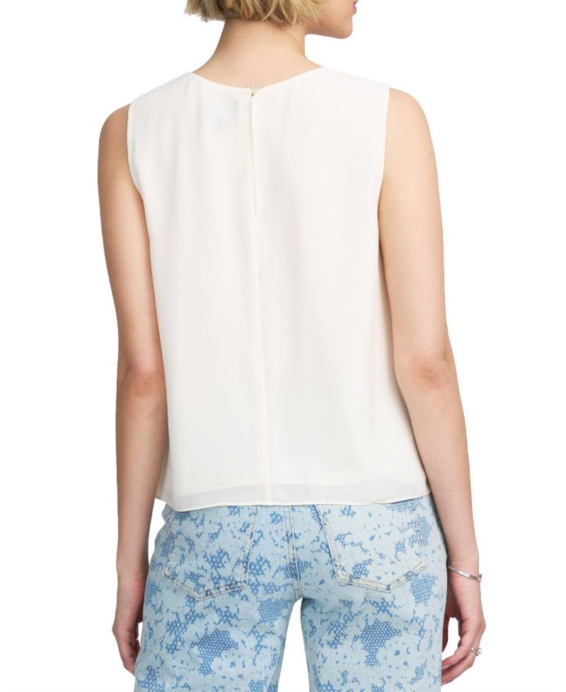 Women's Floral Applique Shell