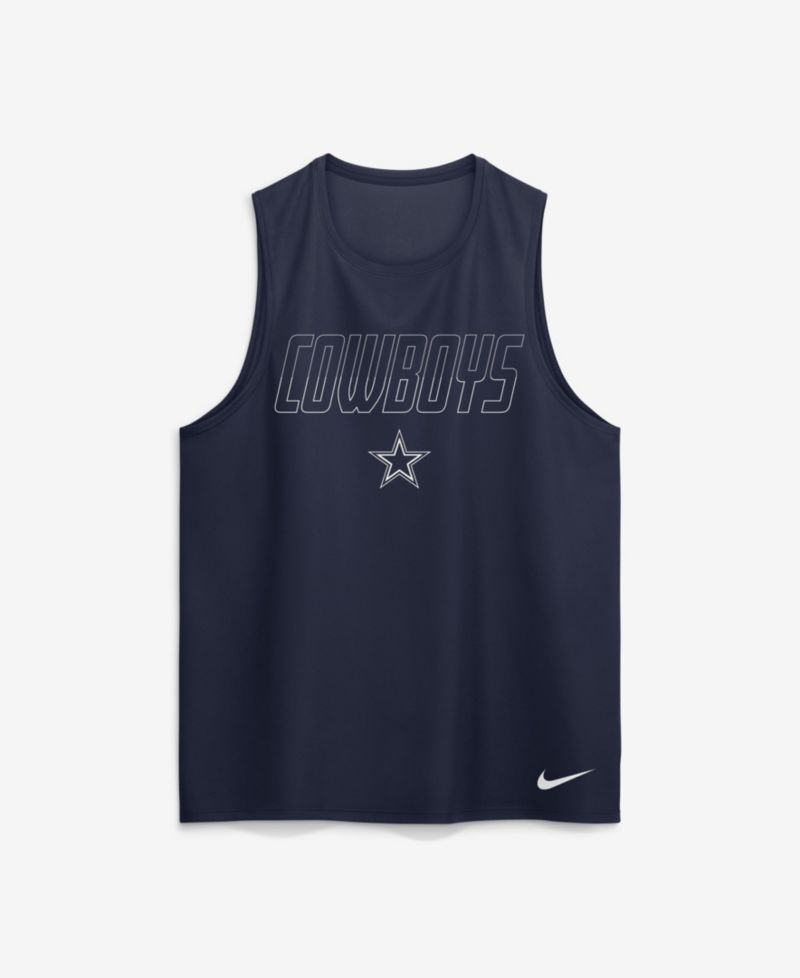 Men's Dallas Cowboys Kickoff Miler Dri-FIT Tank Top