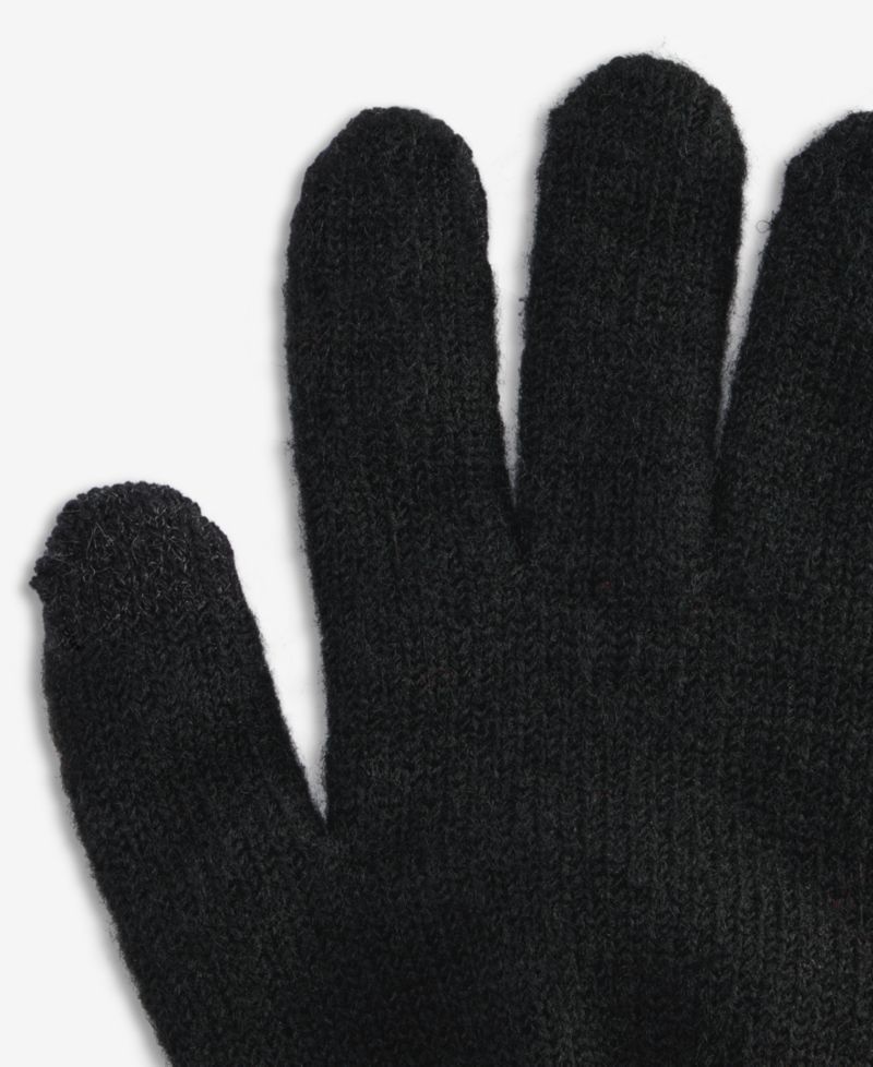 Women's Cable Boucl&eacute; Knit Gloves