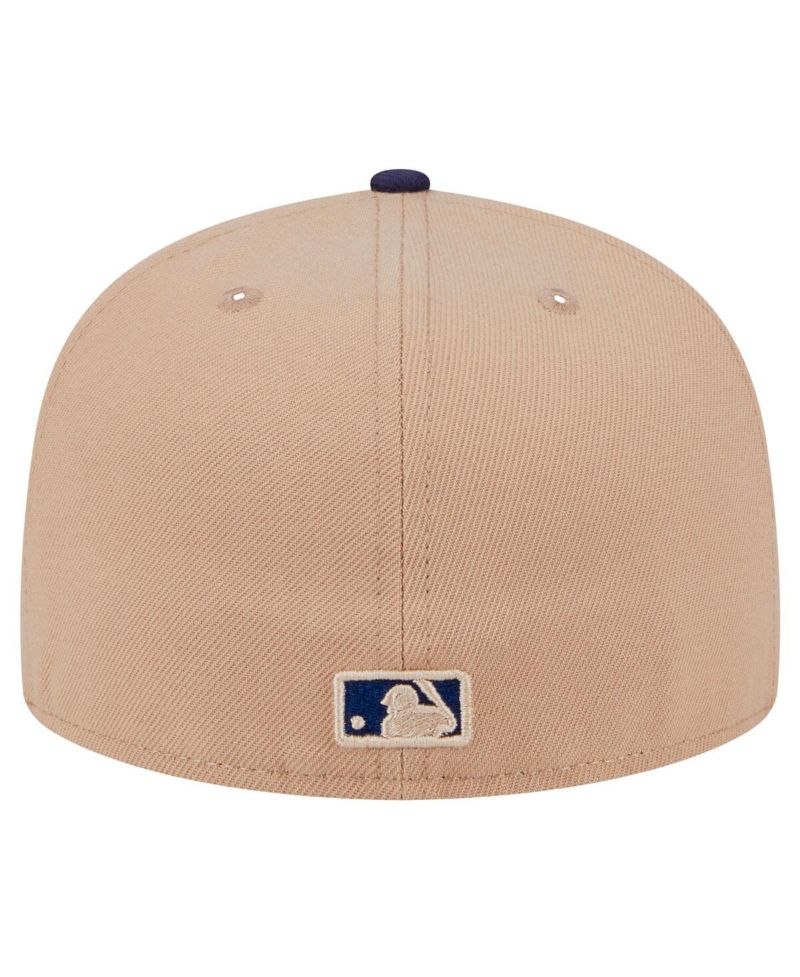 Men's Khaki Milwaukee Brewers 59FIFTY Fitted Hat