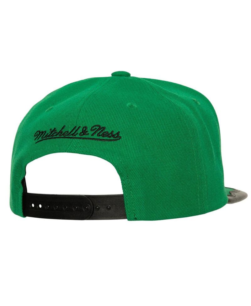 Men's Black, Kelly Green Boston Celtics Day One Snapback Hat