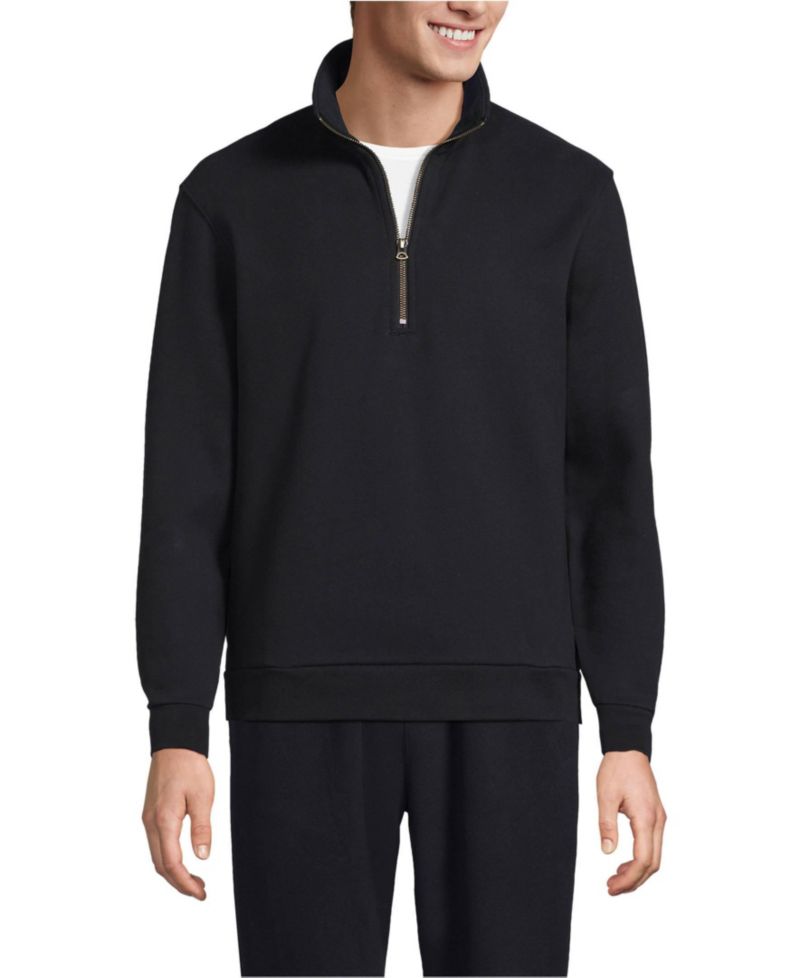 Men's Long Sleeve Serious Sweats Quarter Zip Sweatshirt
