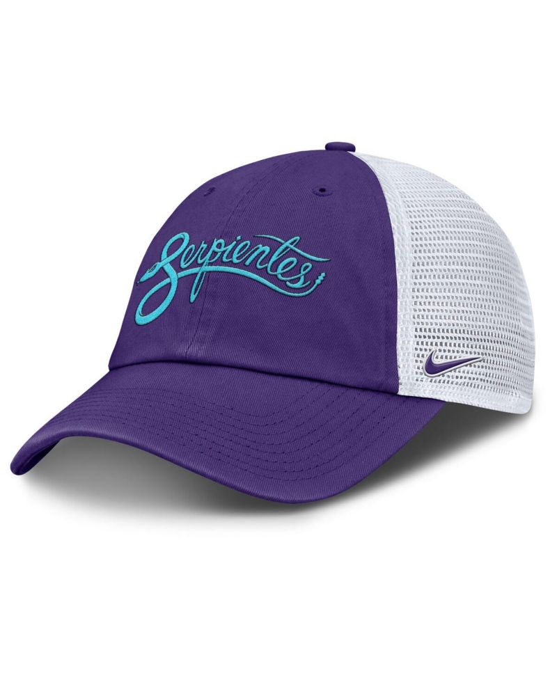 Men's and Women's Purple/White Arizona Diamondbacks 2025 City Connect Club Trucker Adjustable Hat
