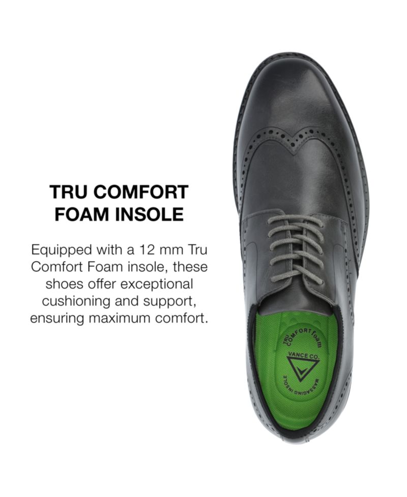 Men's Ozzy Wingtip Tru Comfort Foam Hybrid Dress Shoes