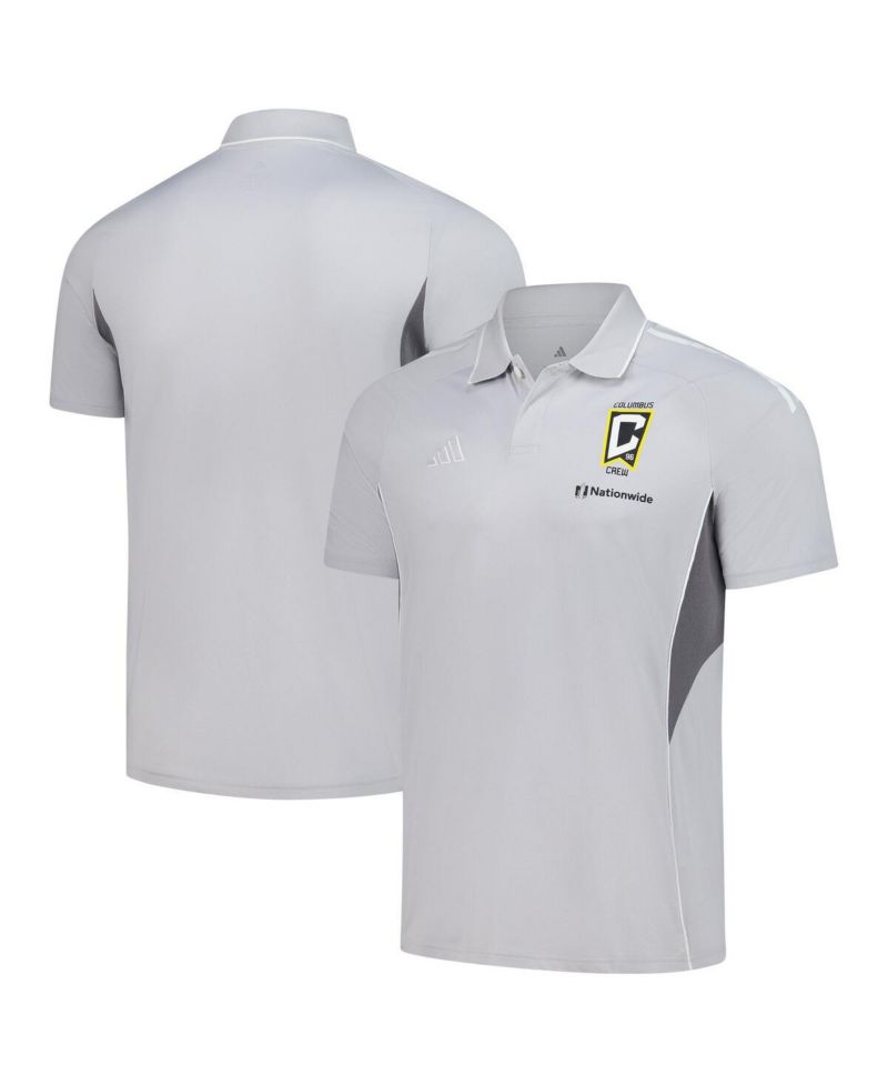 Men's Silver Columbus Crew 2025 Training Polo Shirt