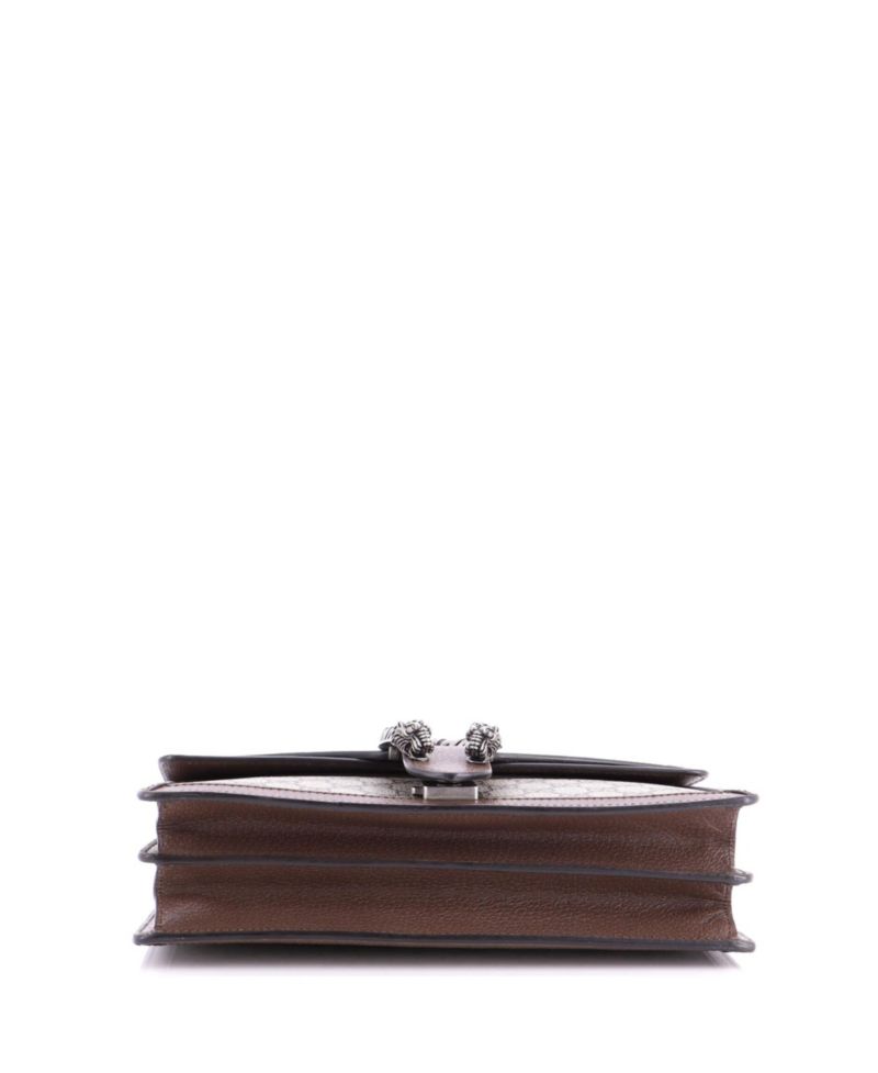 Small Dionysus Top Handle Chain Bag GG Coated Canvas
