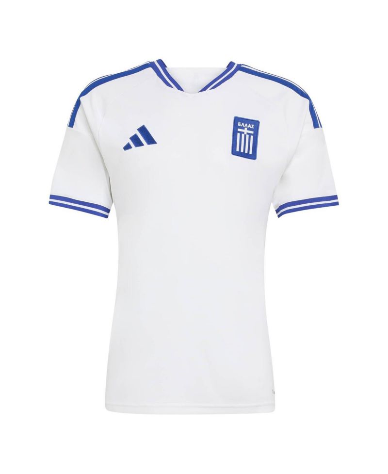 Men's White Greece National Team FIFA x World Cup 2026 Replica Jersey