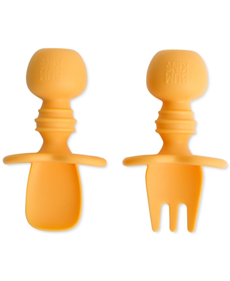 Baby Boys or Baby Girls Silicone Chewtensils