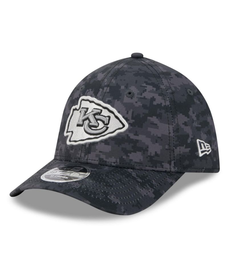 Men's Black Kansas City Chiefs 2026 Salute to Service 39THIRTY Flex Hat