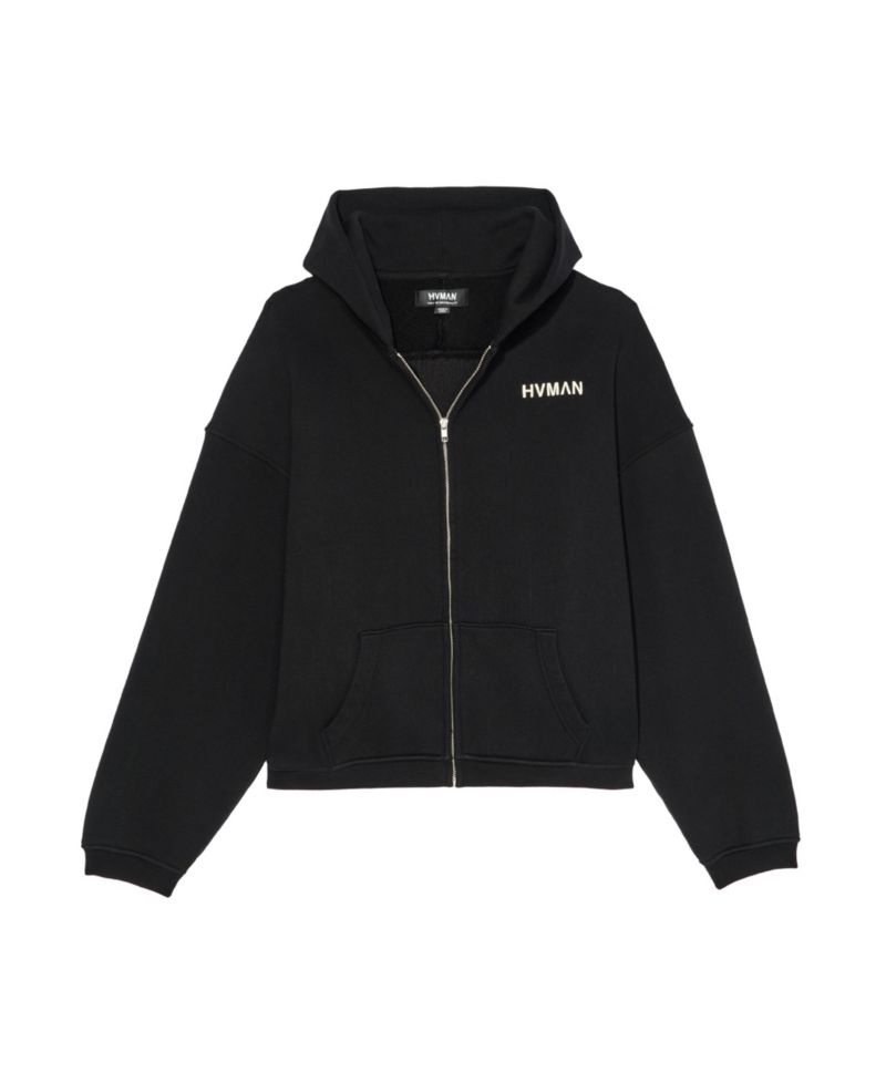 Men's Oversized-Fit Full-Zip French-Terry Sweatshirt