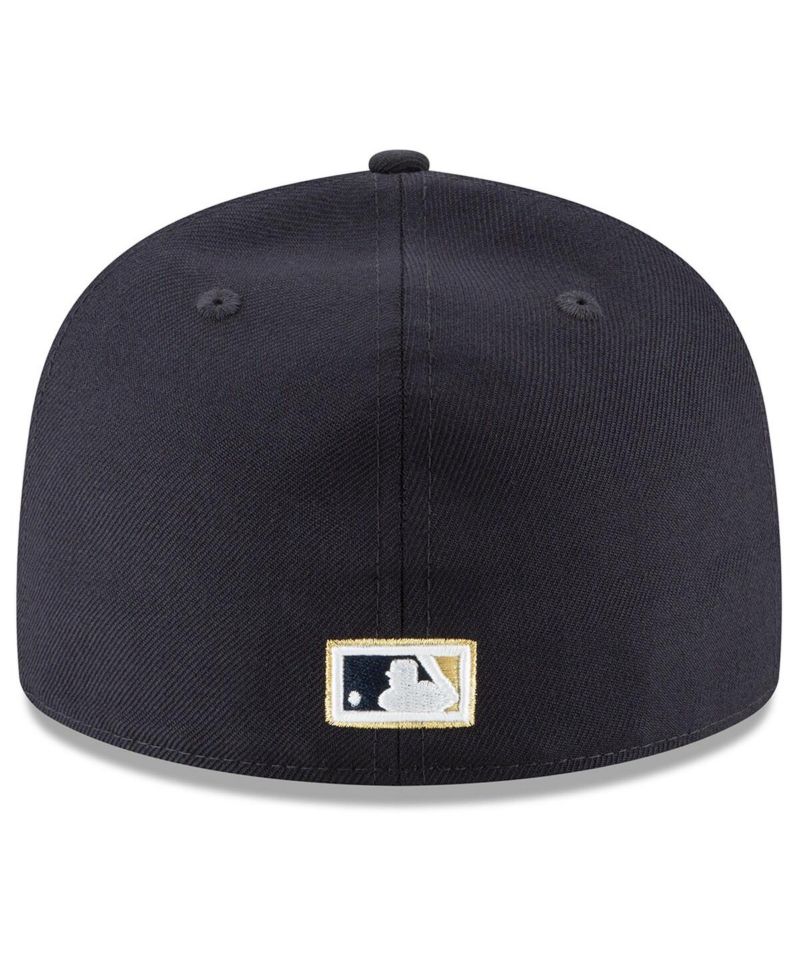 Men's Navy Houston Astros Cooperstown Collection Wool 59FIFTY Fitted Hat