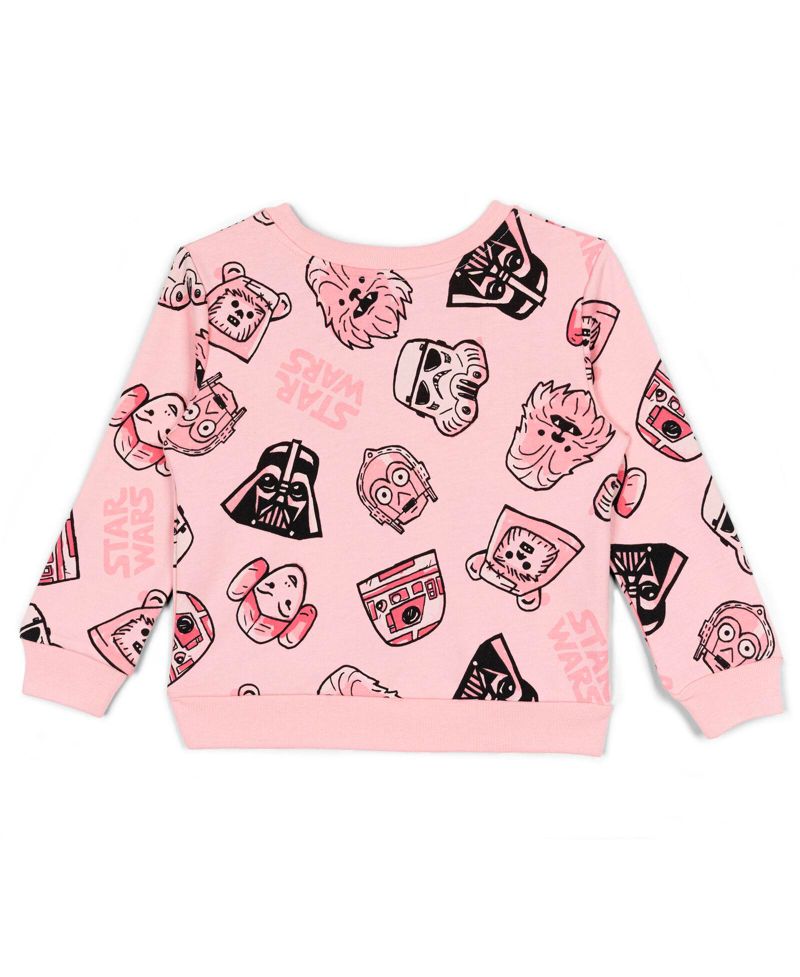 Little Girls The Mandalorian Yoda French Terry Sweatshirt to