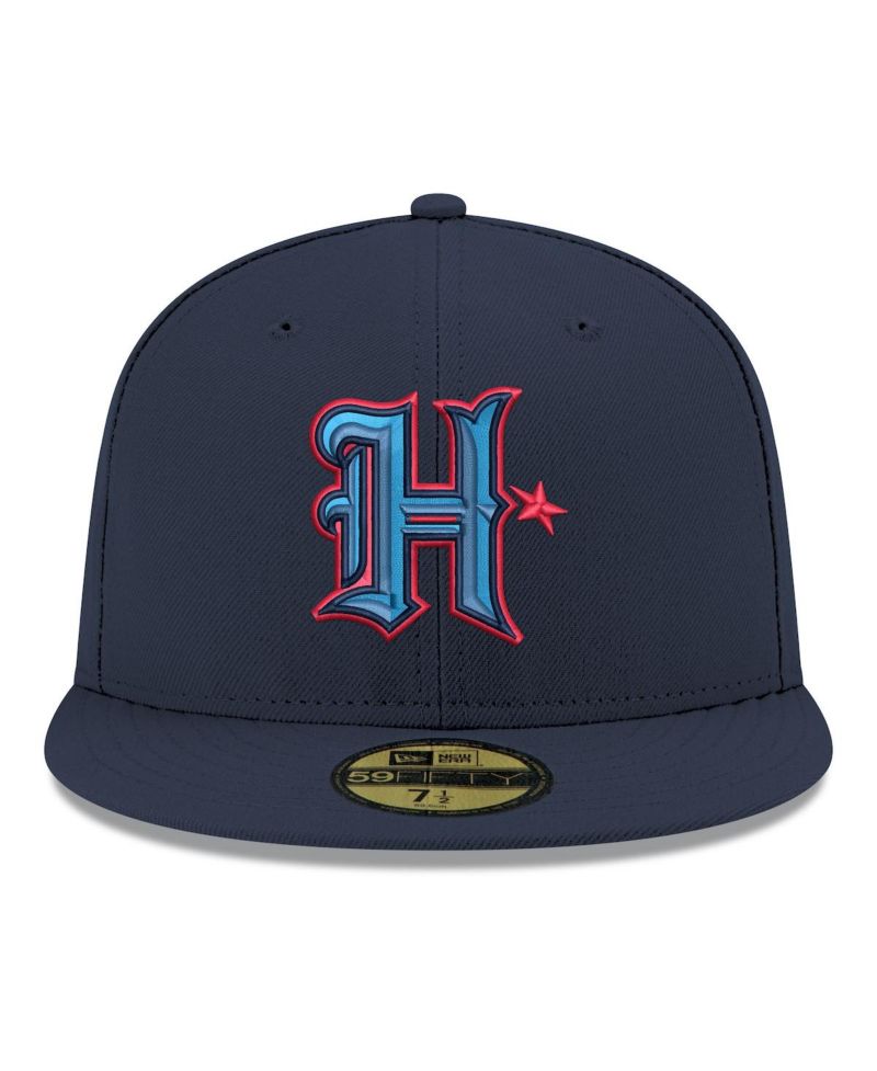 Men's Navy Houston Texans 59FIFTY Fitted Hat
