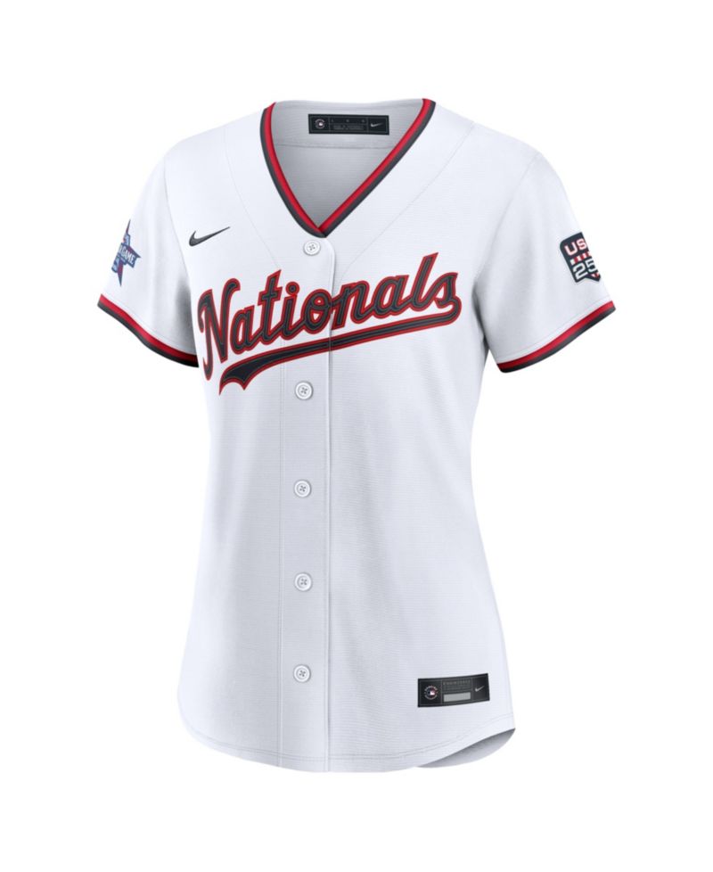 Women's 2026 All-Star Game Washington Nationals James Wood White Replica Jersey