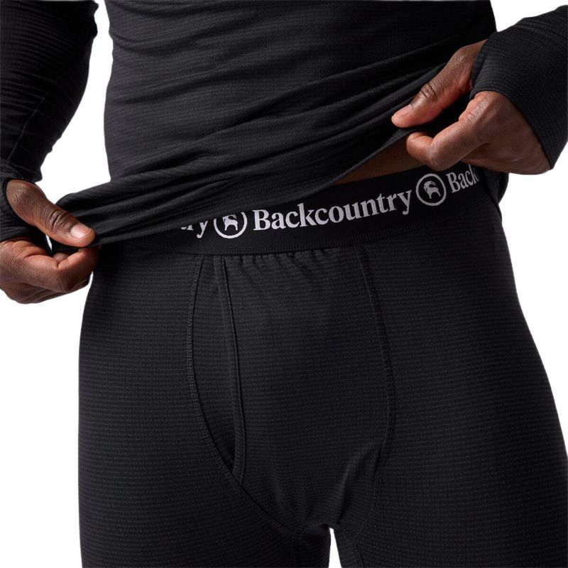 Men's Pines Microgrid Ultra-Lt Baselayer Bottom Lightweight Long Underwear Bottoms