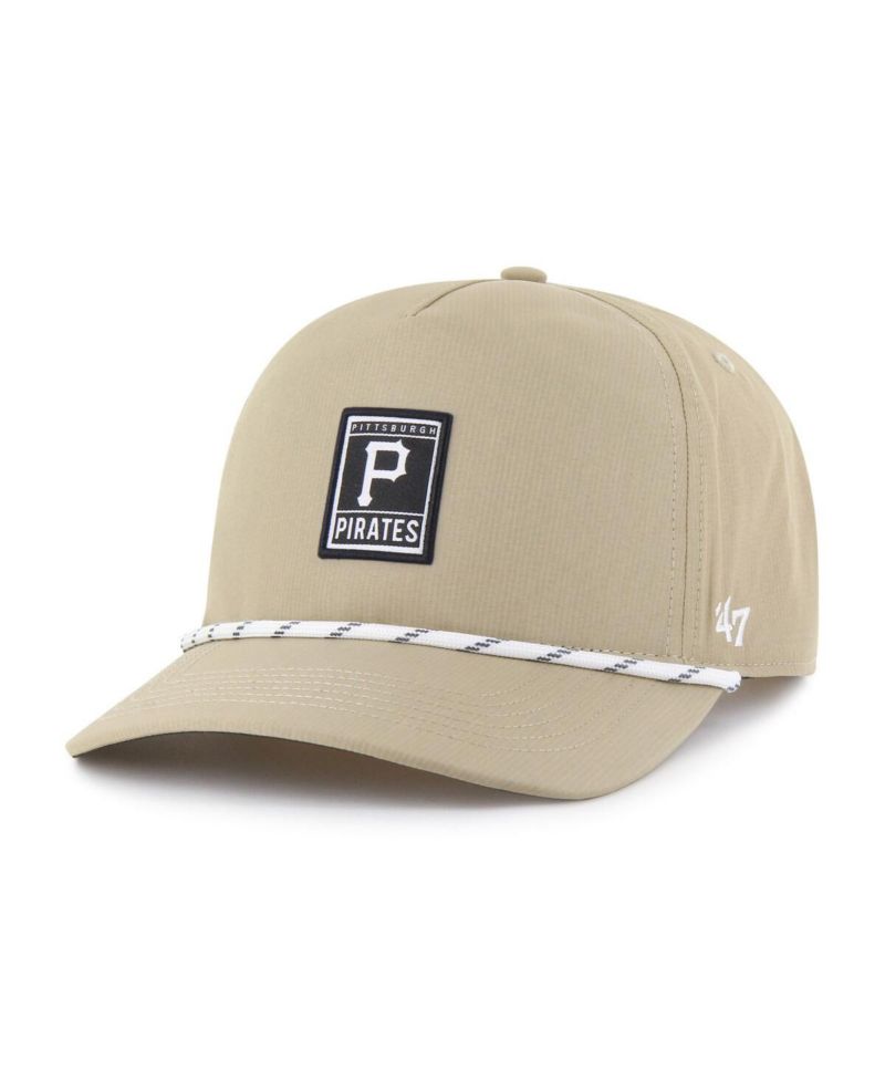 Men's Khaki Pittsburgh Pirates Cozumel Hitch Adjustable Hat