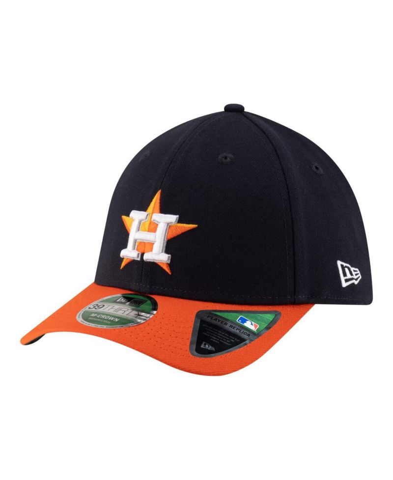 Men's Navy Houston Astros Player Replica 39THIRTY M-Crown Flex Hat