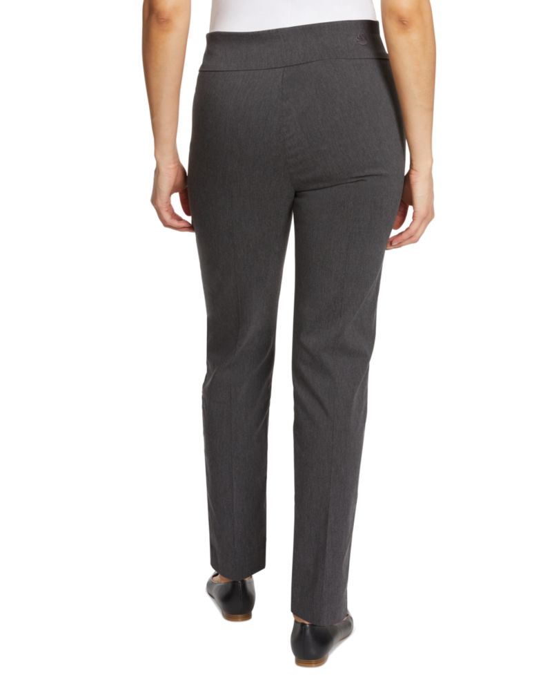 Women's Tummy-Control Pull-On Slim Trousers, in Regular, Short & Long