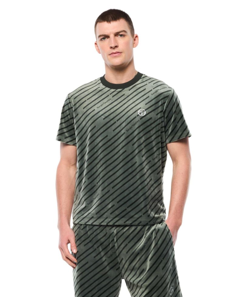 Men's Obliquo Velour T-shirt