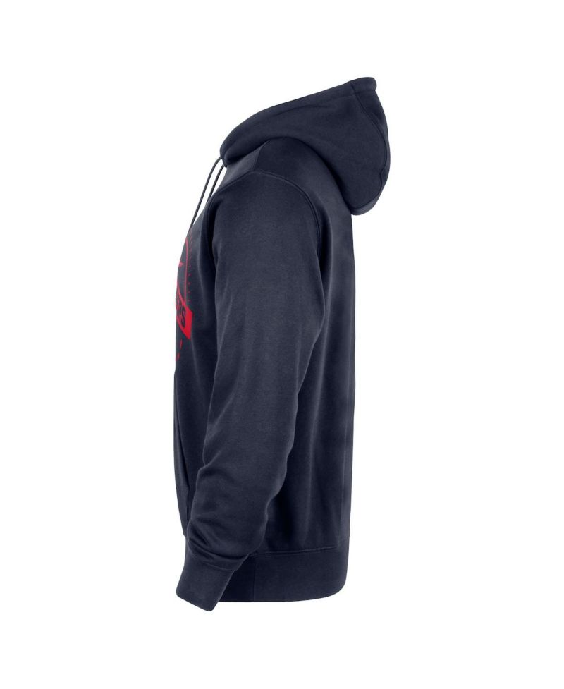 Men's Navy LA Clippers 2025/26 Authentic Practice Club Pullover Hoodie