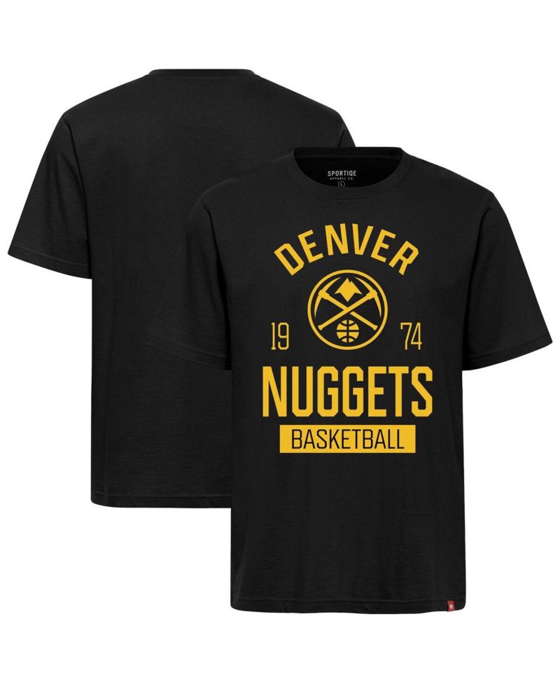 Men's and Women's Black Denver Nuggets Duke Premium T-Shirt