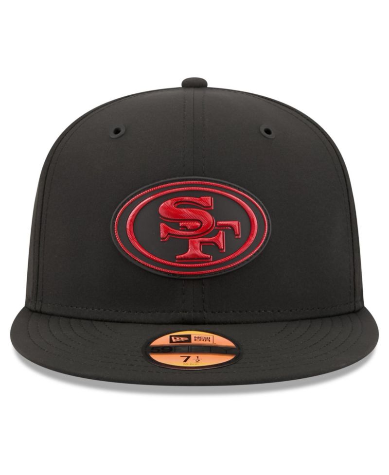 Men's Black San Francisco 49ers 2026 Sideline 59FIFTY Fitted Hat