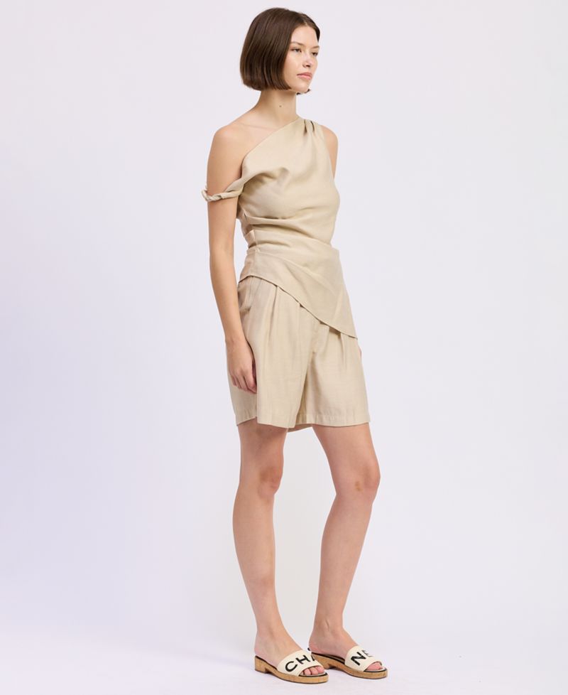 Women's One-Shoulder Asymmetric Selma Top