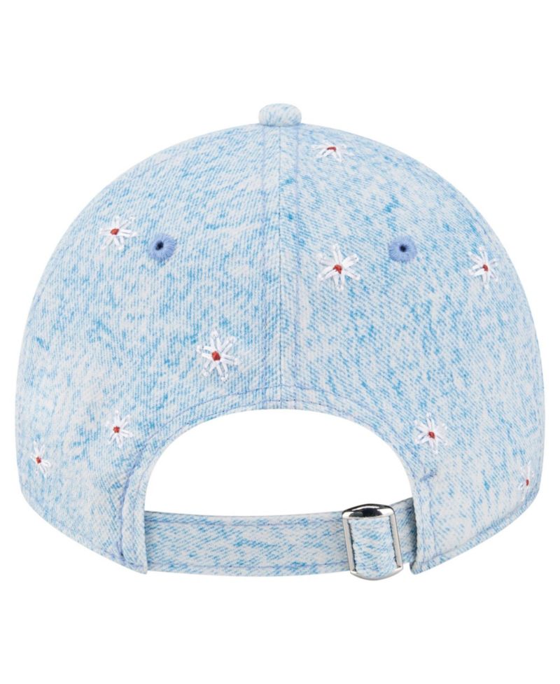 Women's Light Blue Arizona Diamondbacks Daisy All Over 9TWENTY Adjustable Hat