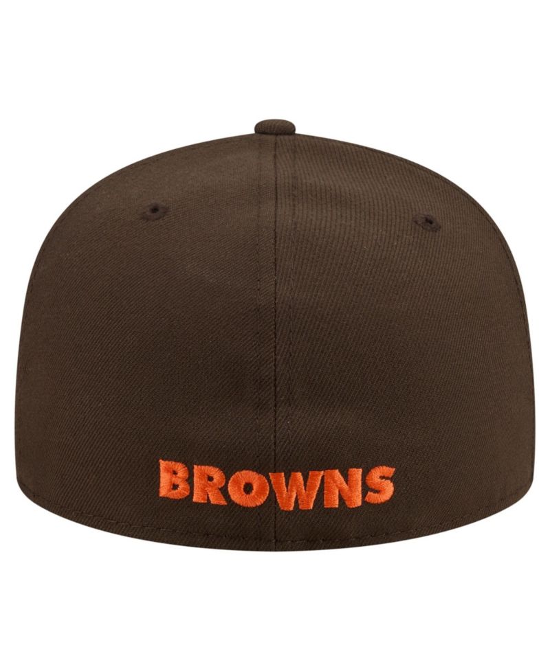Men's Brown Cleveland Browns 59FIFTY Fitted Hat