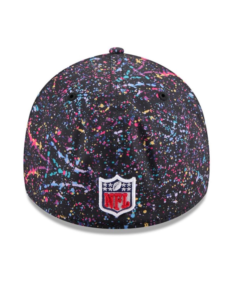 Men's Black San Francisco 49ers 2025 NFL Crucial Catch 39THIRTY Flex Hat