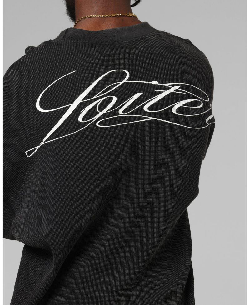 Men's Purity Oversized Long-Sleeve Graphic T-Shirt