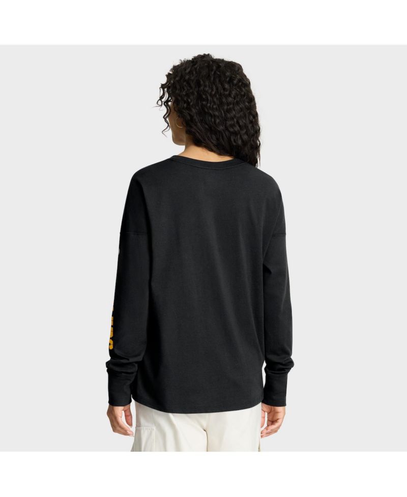 Women's Black Pittsburgh Steelers Hometown Legacy Long Sleeve T-Shirt