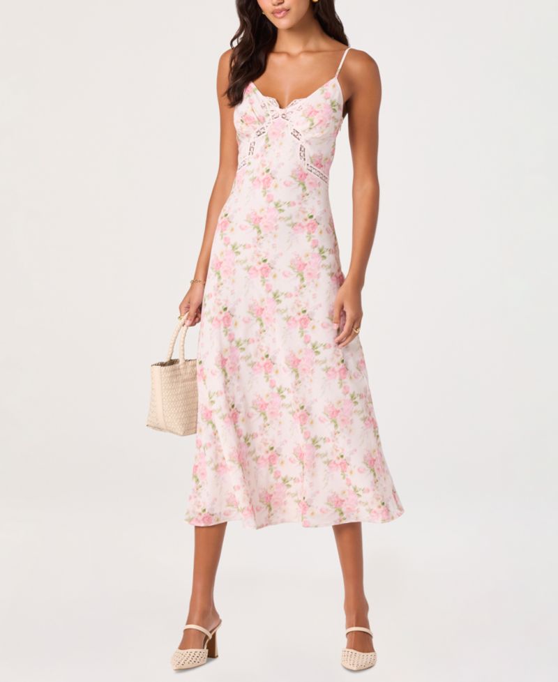 Women's V-Neck Sleeveless Dress