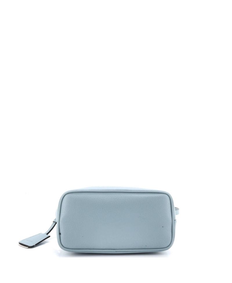 Small Ophidia Open Bucket Bag GG Coated Canvas with Leather