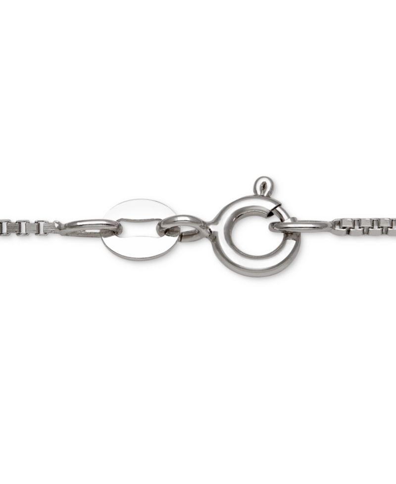 Peacock Black Cultured Freshwater Pearl & Cubic Zirconia 18" Pendant Necklace in Sterling Silver (Also in White Pearl)