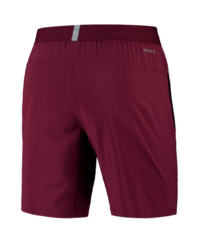 Men's Maroon Minnesota Golden Gophers 2024/25 Sideline Performance Woven Shorts