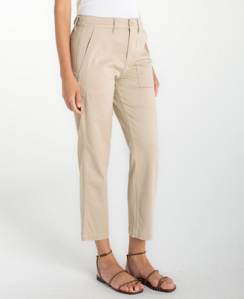 Petite Utility Cropped Jeans