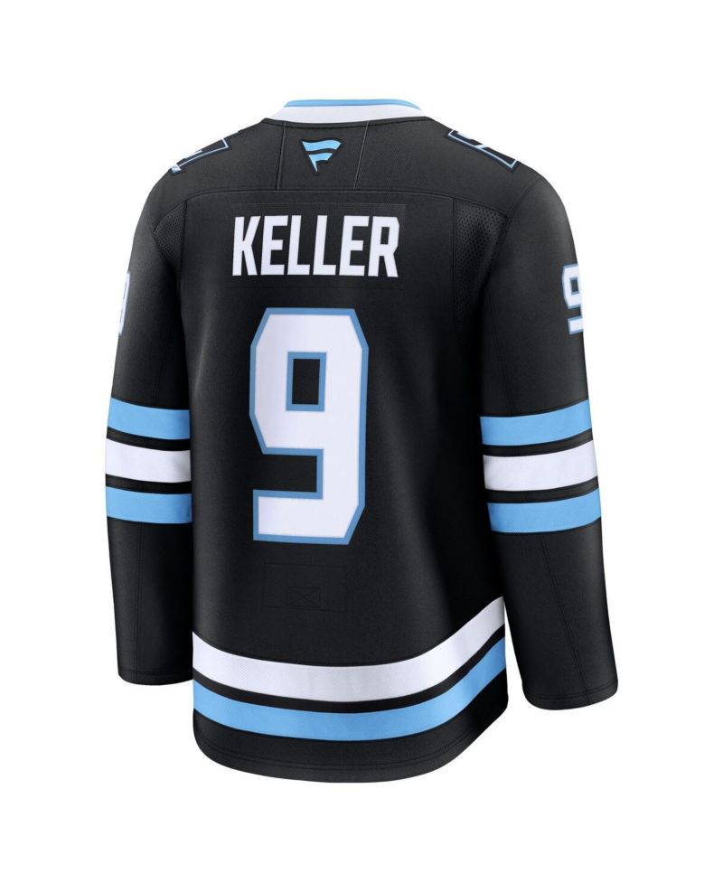Men's Clayton Keller Black Utah Mammoth Home Premium Player Jersey