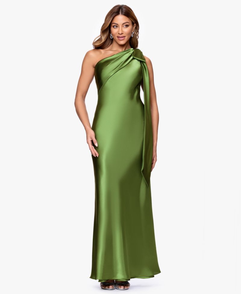 Women's One-Shoulder Ball Gown