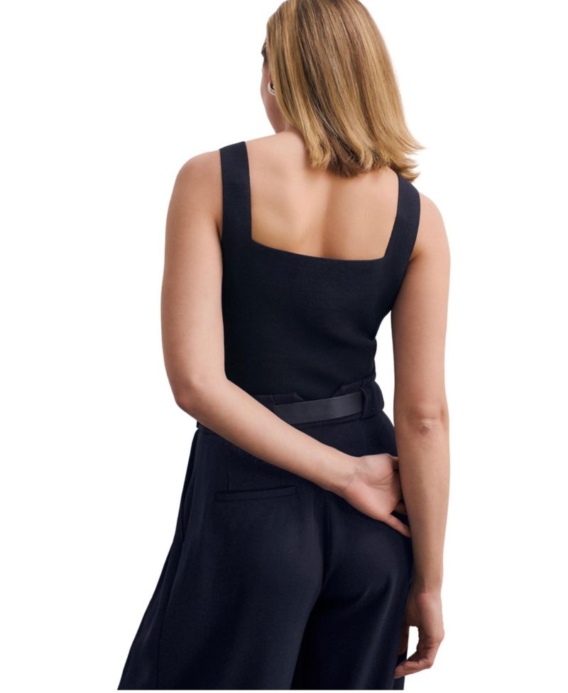 Women's Keighley Sculpt Sleeveless Square Neck Knit Top