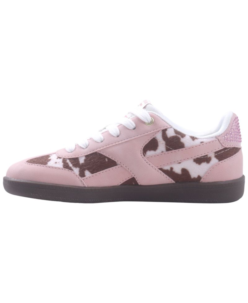 Boys' and Girls' Tenny Val Cow-Print Low-Top Sneakers
