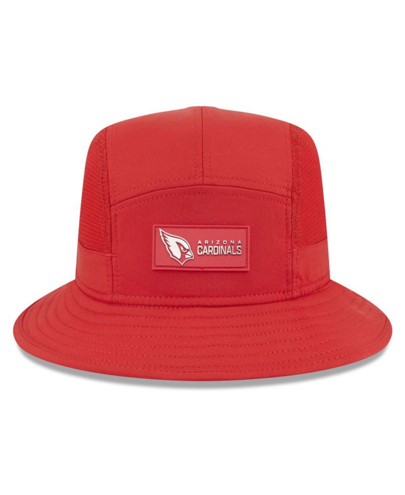 Men's Cardinal Arizona Cardinals 2025 Sideline Bucket Hat